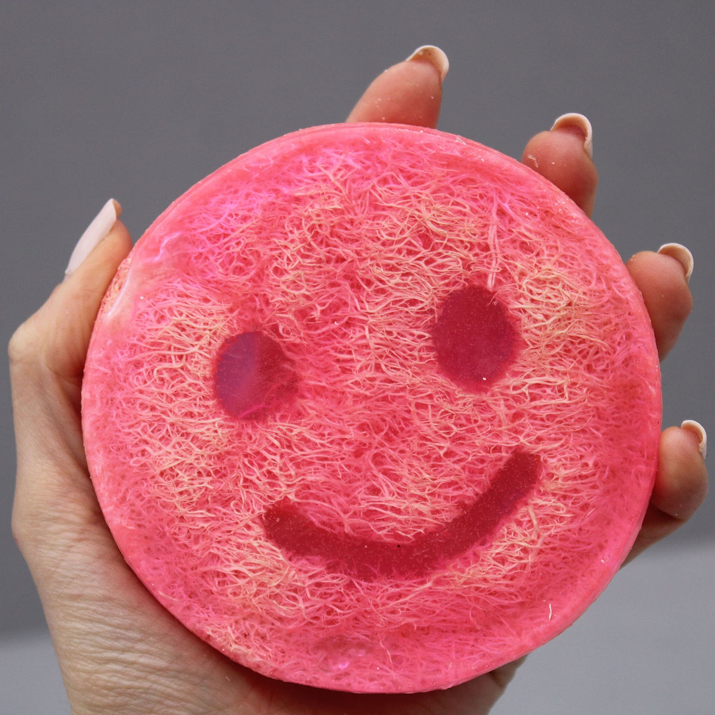 Savon Exfoliant Happy au Loofah -FRAISE&GOYAVE