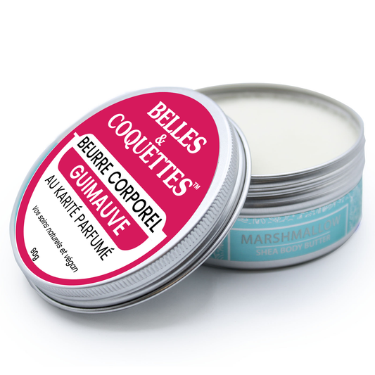 Beurre au Karité Parfumé - GUIMAUVE