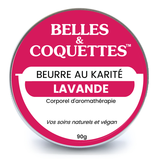 Beurre au Karité d'Aromathérapie - LAVANDE
