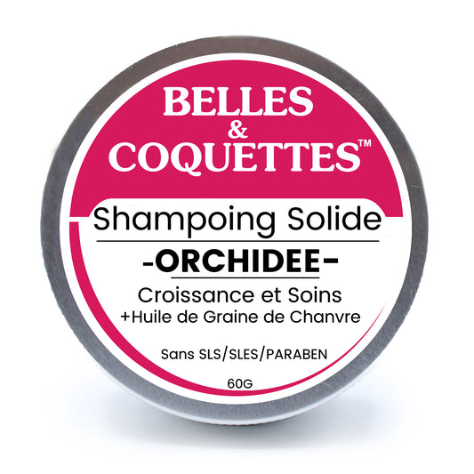 Shampoing Solide ORCHIDEE- 60g