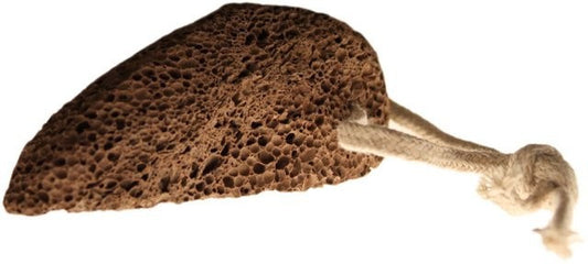 Pierre de pied de Lave Volcanique