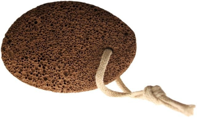 Pierre de pied de Lave Volcanique