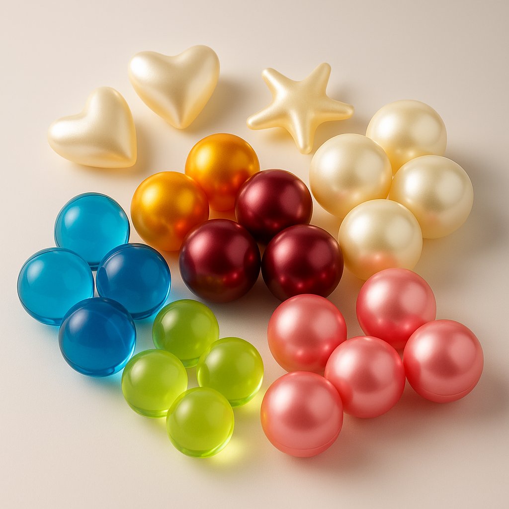 PERLES DE BAIN À L'HUILE