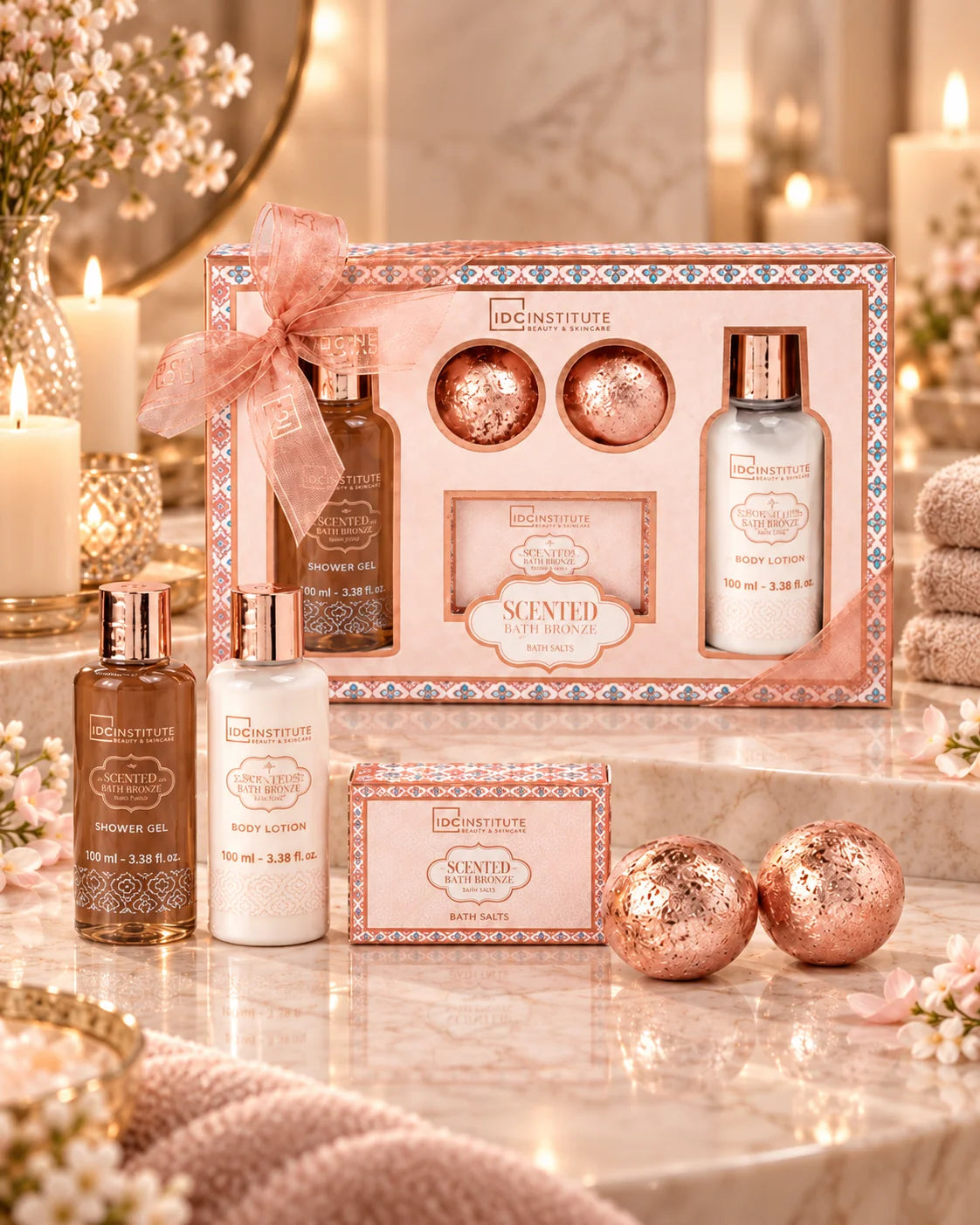 🆕Coffret Cadeau Bain Scented Bath Bronze🆕