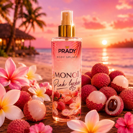 🆕Brume parfumée "MONOÏ PINK LYCHEE PRADY🆕