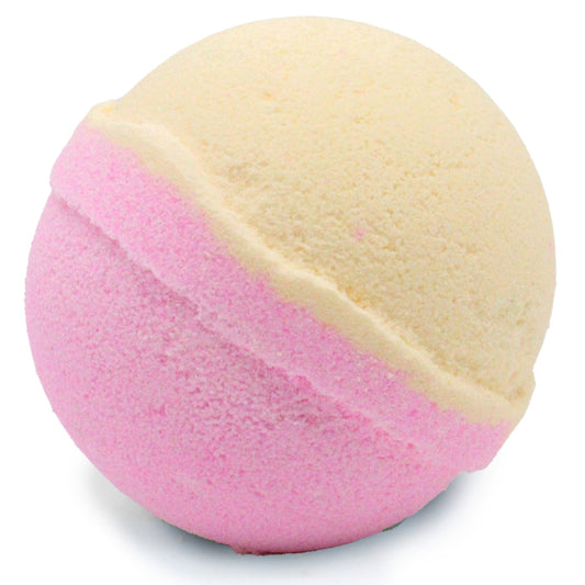 🆕Boule de bain JUMBO "Limonade Rose" + beurre de Karité - 180g🆕