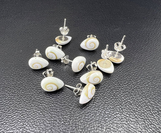 🆕Paires Boucles d'Oreilles Oeil de Sainte Lucie - Goutte 10 mm🆕