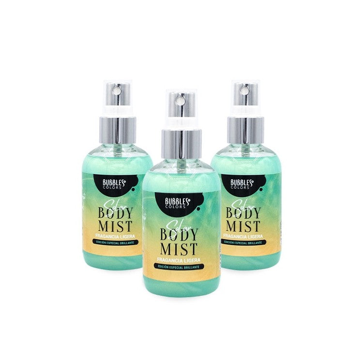 🆕Brume Corporelle Pailletée Solar – Bright Edition | Bubbles & Colors – 250 ml🆕
