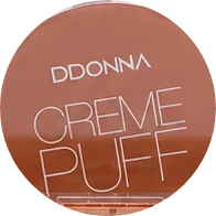 🆕🌸 Poudre Compacte Crème Puff D’Donna – Teint Matifié & Effet Airbrush🆕