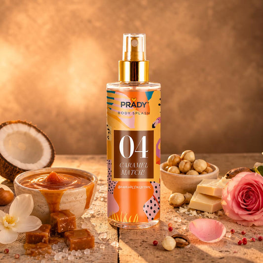 🆕Brume parfumée "Body Splash Caramel Match! 04 PRADY🆕=> PRÉ ORDER 5.6