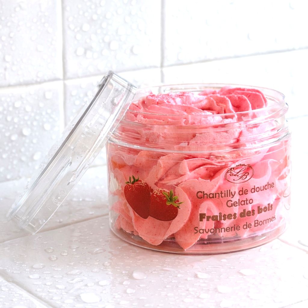 🆕SAVON CRÈME FOUETTÉE "FRAISE DES BOIS"🆕