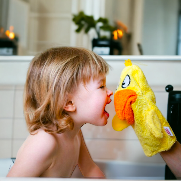 Gant de Toilette Enfant ★SUPER HÉROS★