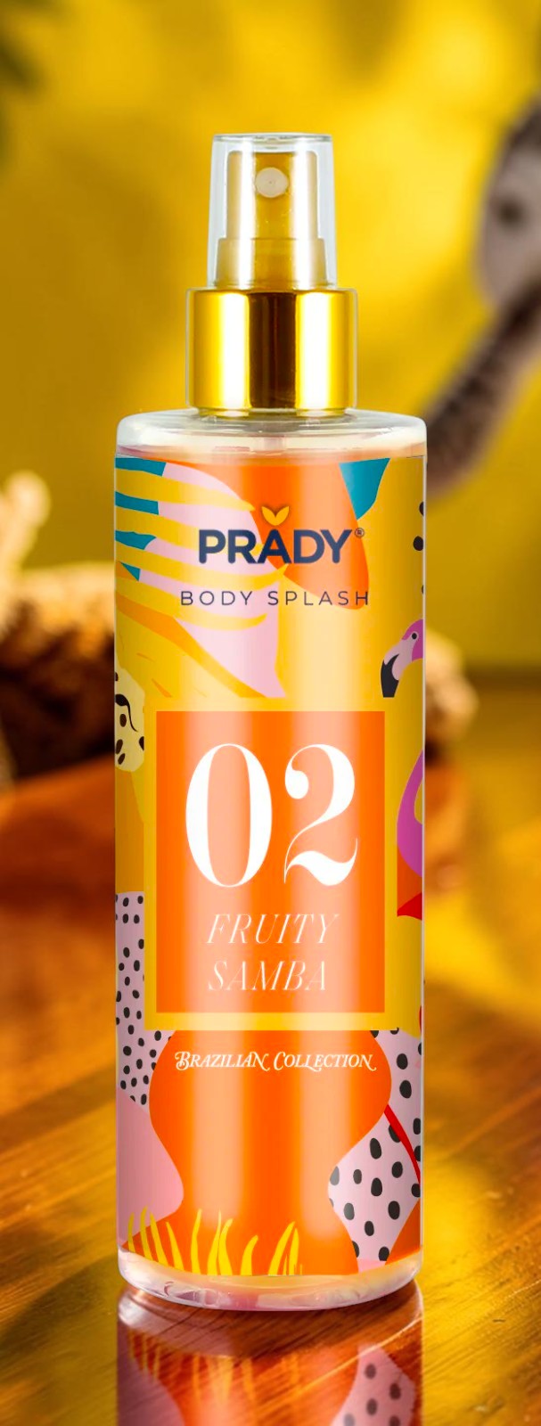 🆕Brume parfumée "Body Splash Fruity Samba 02 PRADY🆕=> PRÉ ORDER 5.6