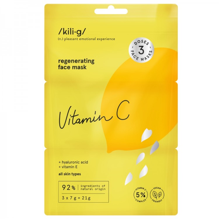 🆕Masque Regénérant Visage à la VITAMINE C🆕