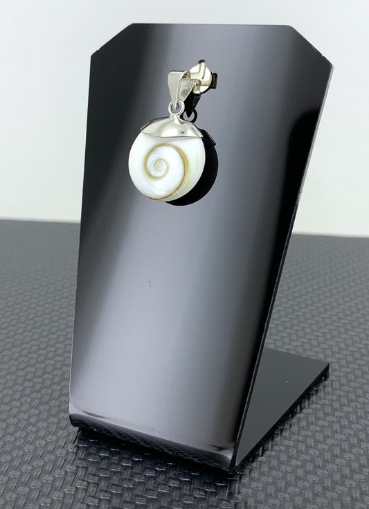 🆕Pendentif Oeil de Sainte Lucie en Argent 925 - 14 mm🆕