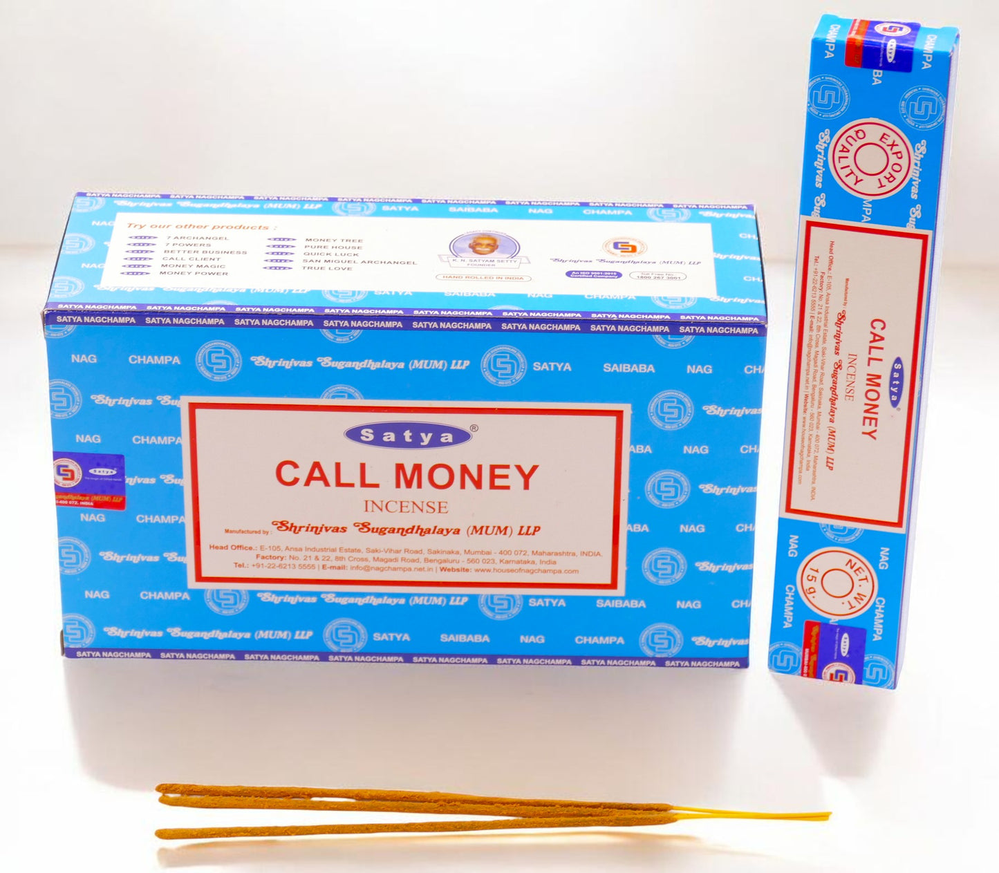 🆕Encens Satya Nag Champa "Call Money"🆕