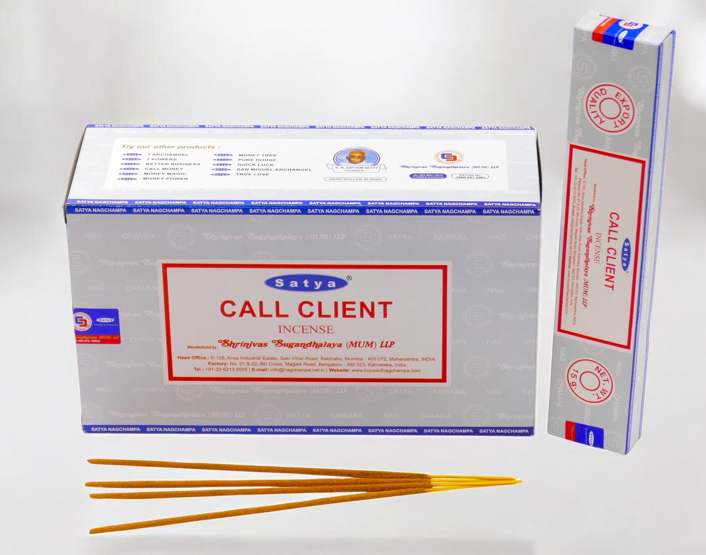 🆕 Encens Satya Nag Champa "Call Client"🆕