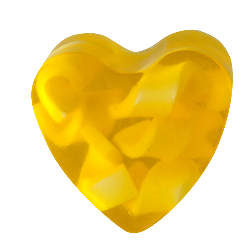 🆕Savon forme de Coeur CITRON🆕