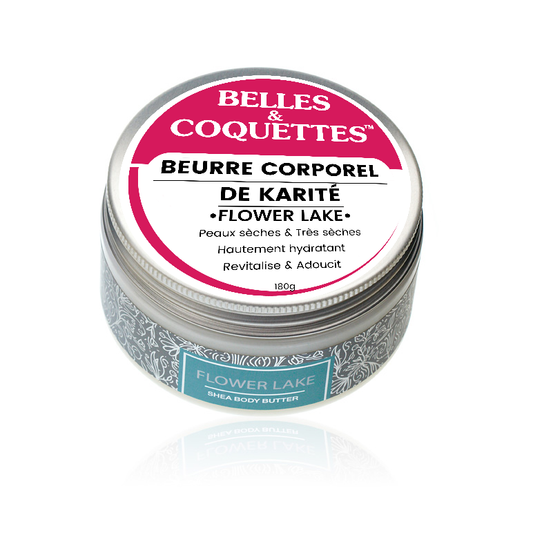 Beurre Corporel au Karité - FLOWER LAKE - 180g