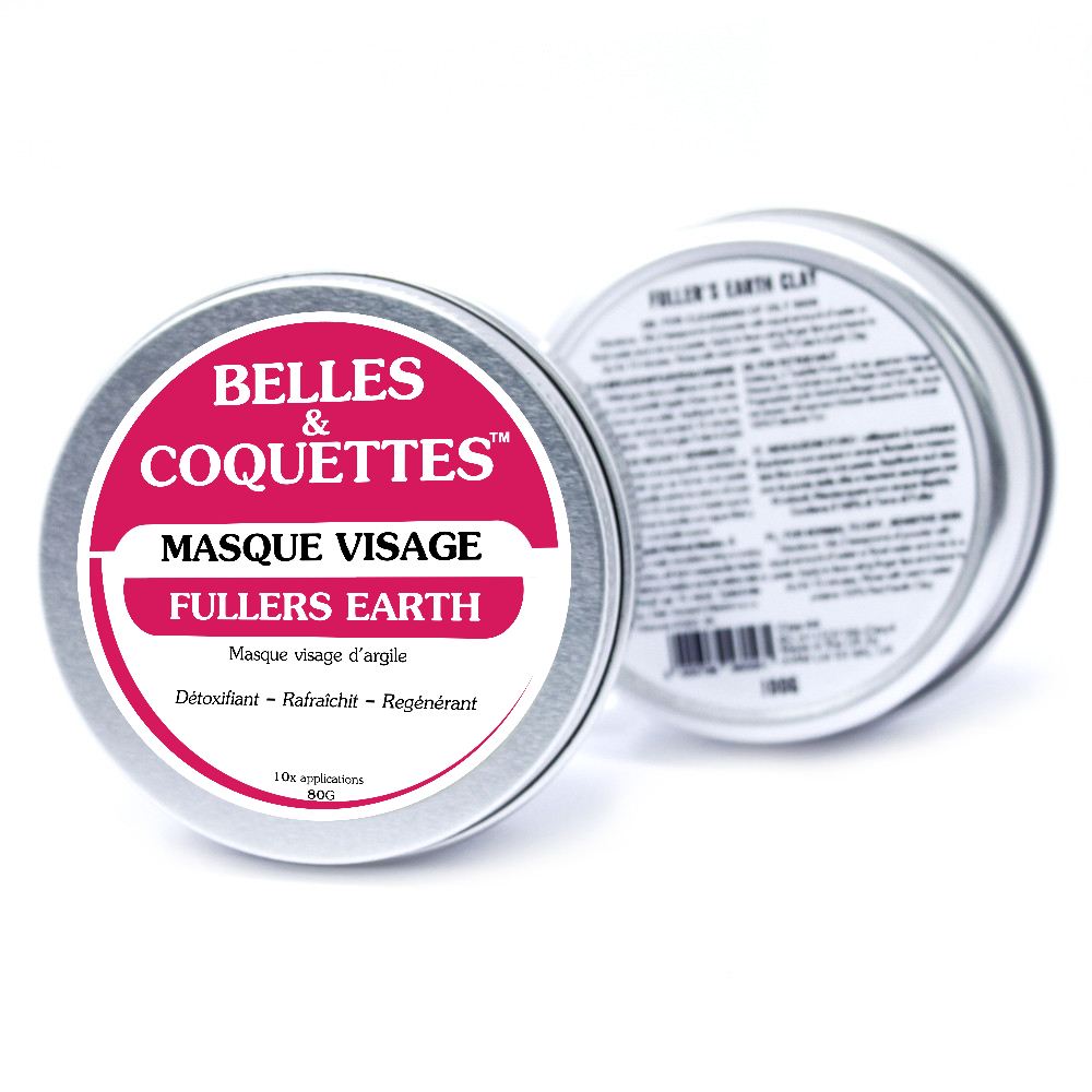 Masque d'argile Fuller Earth 80g - DETOXIFIANT PEAUX GRASSES