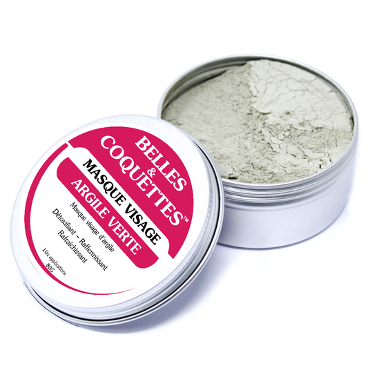 Masque Visage Argile Verte 80g - IDEAL DETOX