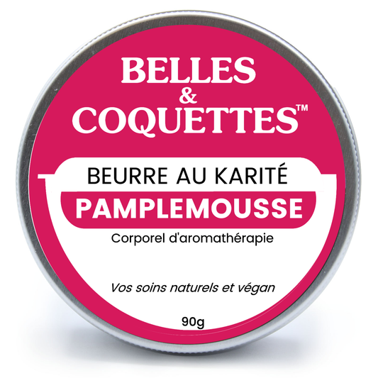 Beurre au Karité d'Aromathérapie - PAMPLEMOUSSE